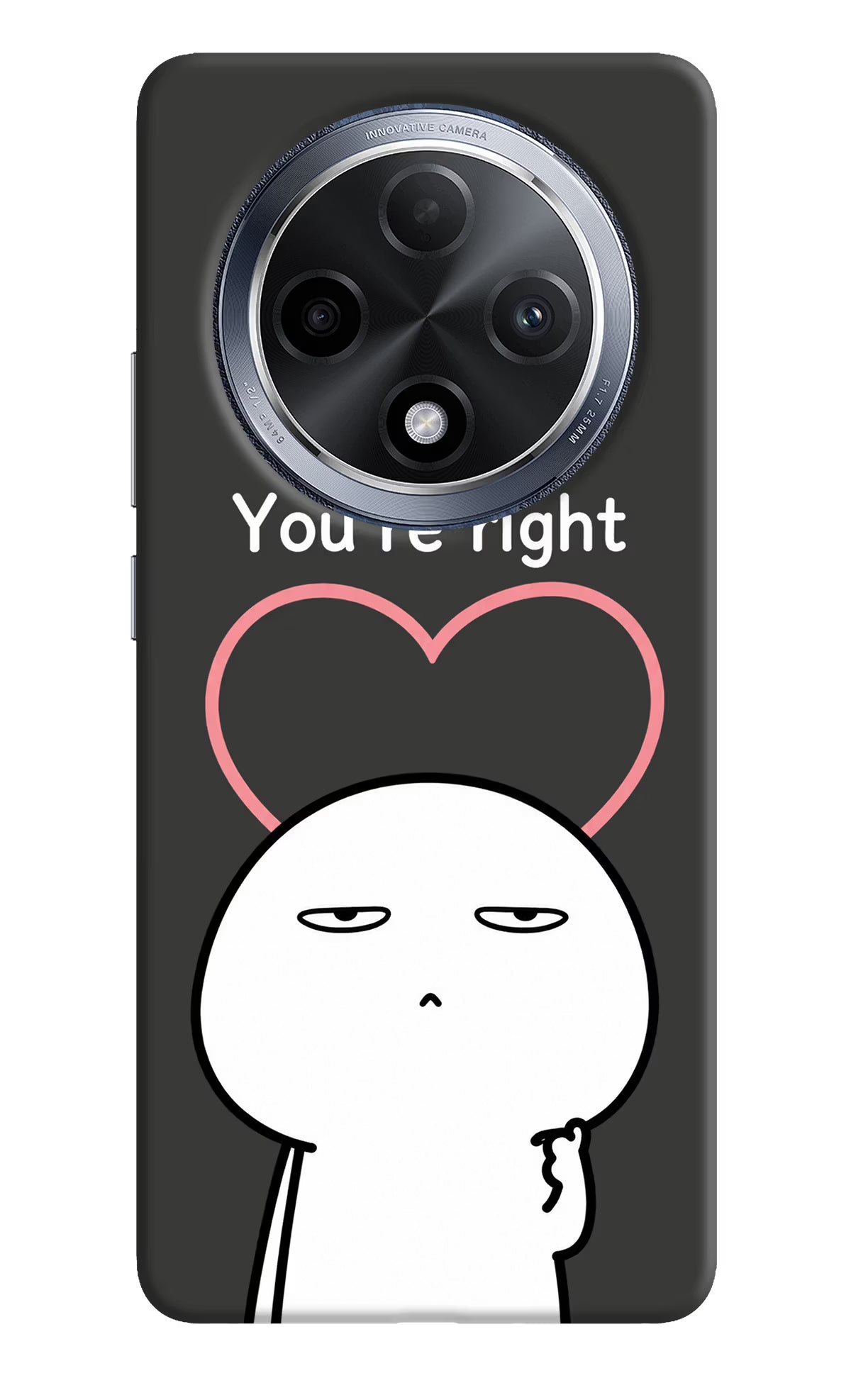 You're Right Oppo F27 Pro Back Cover