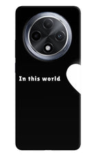 This World Oppo F27 Pro Hard Case Back Cover by Casekaro