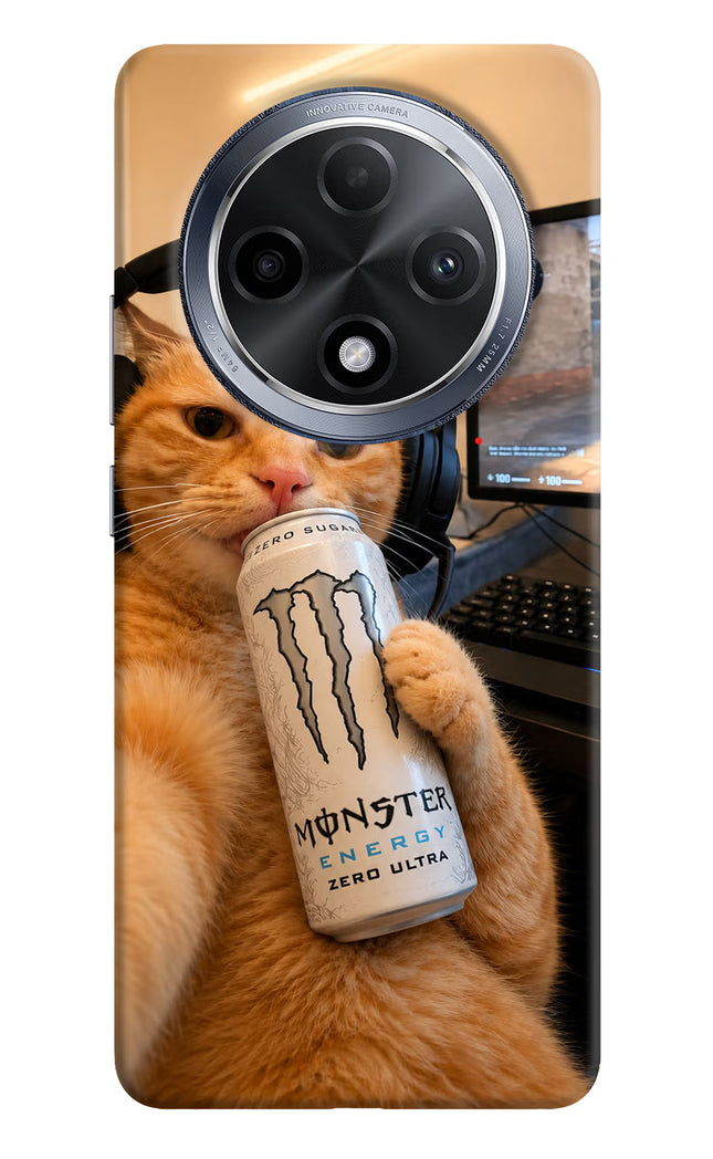Gamer Cat Energy Oppo F27 Pro Hard Case Back Cover by Casekaro