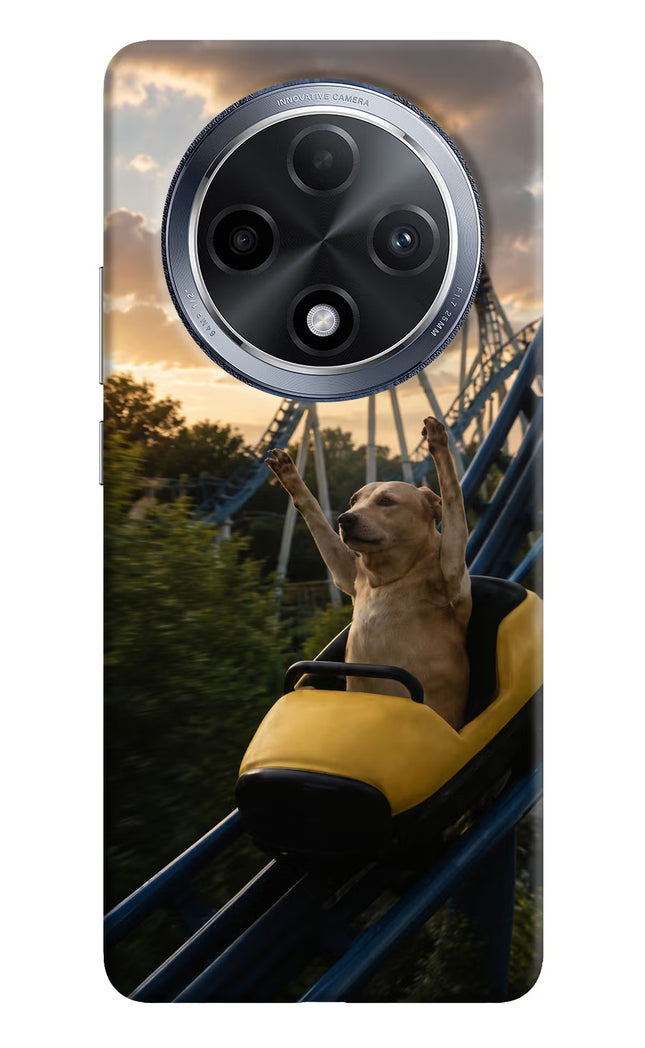Rollercoaster Dog Oppo F27 Pro Hard Case Back Cover by Casekaro