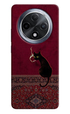 Midnight Cat Oppo F27 Pro Hard Case Back Cover by Casekaro