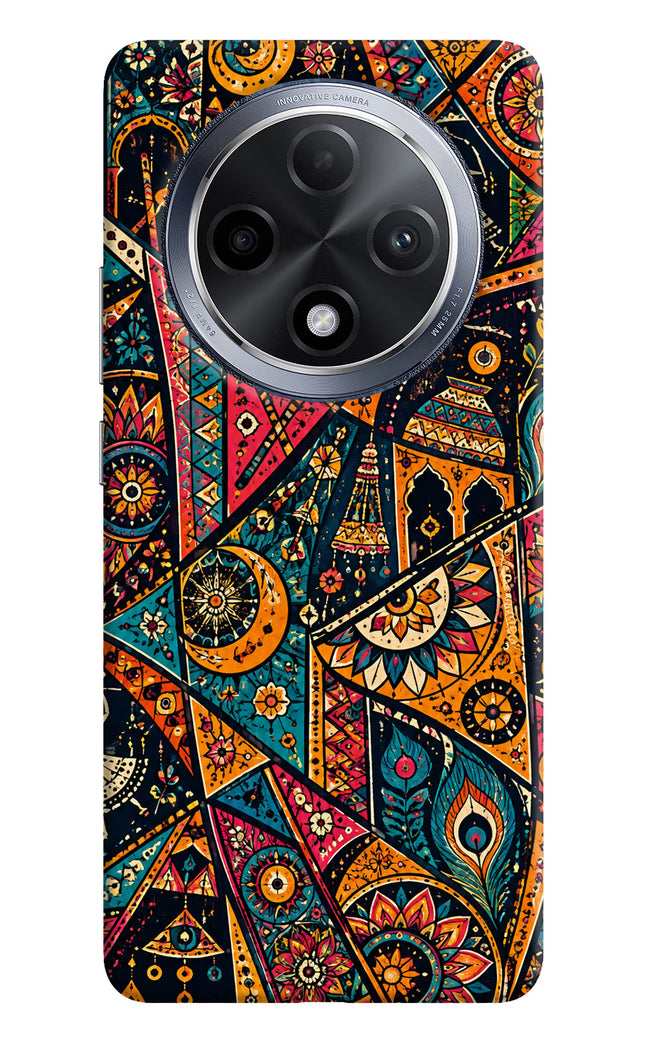 Folk Print Oppo F27 Pro Hard Case Back Cover by Casekaro