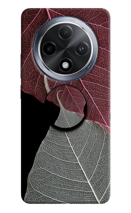 Leaf Pattern Oppo F27 Pro Pop Case