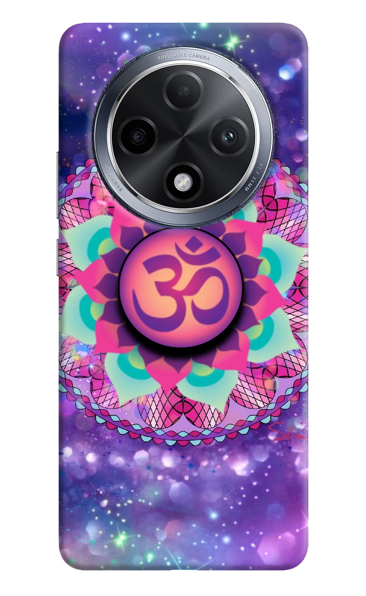 Om Purple Oppo F27 Pro Pop Case by Casekaro