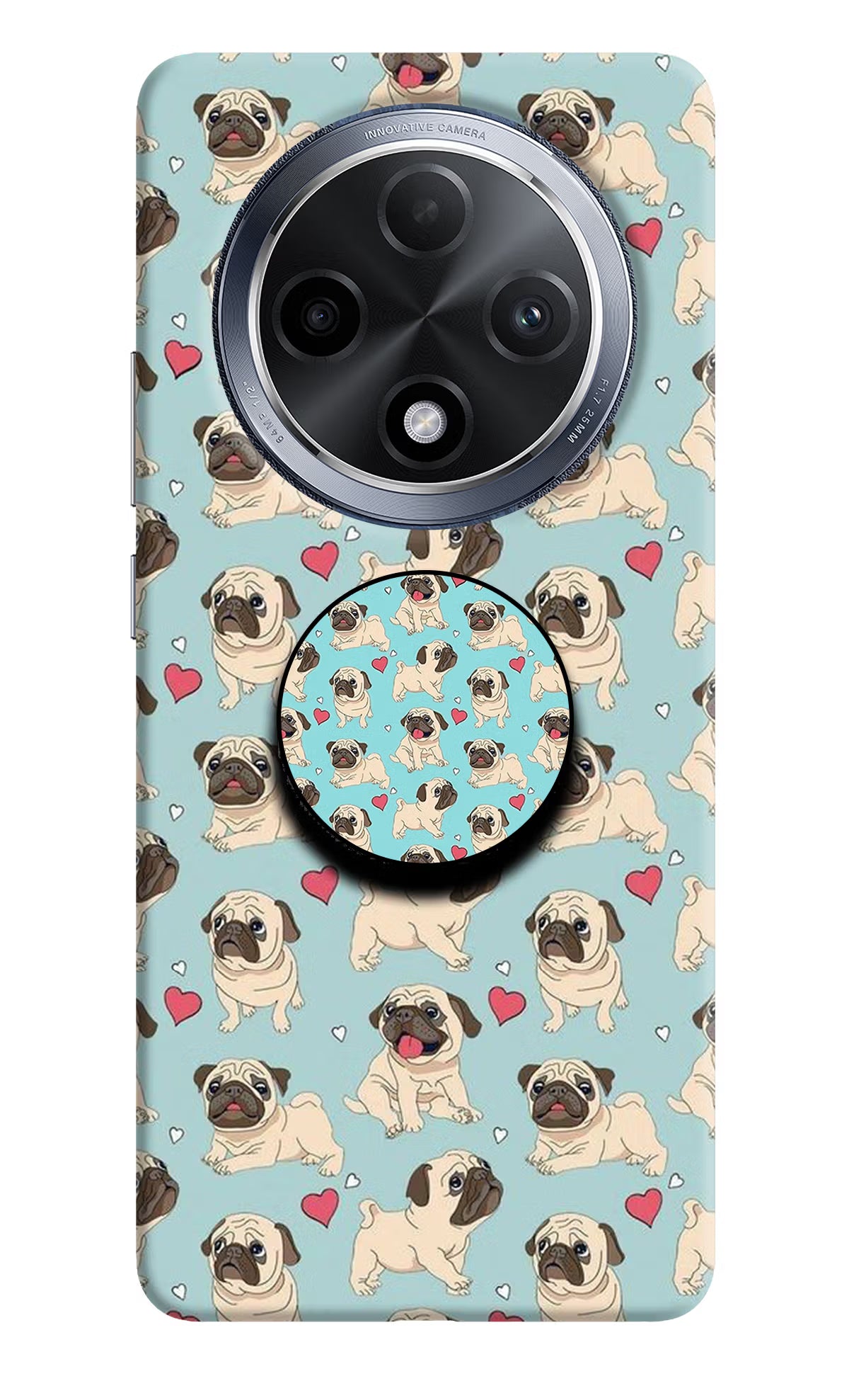 Pug Dog Oppo F27 Pro Pop Case by Casekaro