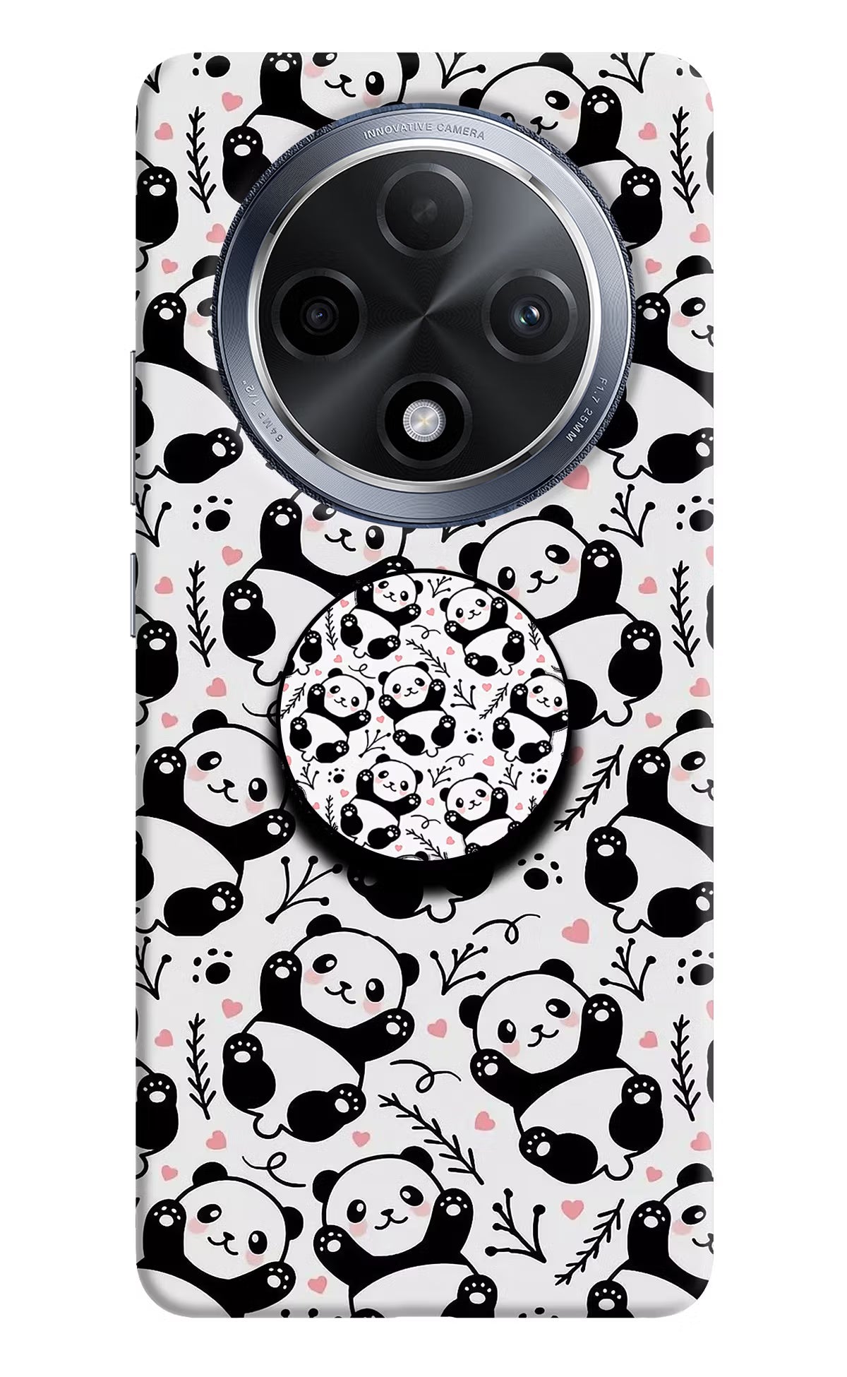 Cute Panda Oppo F27 Pro Pop Case by Casekaro
