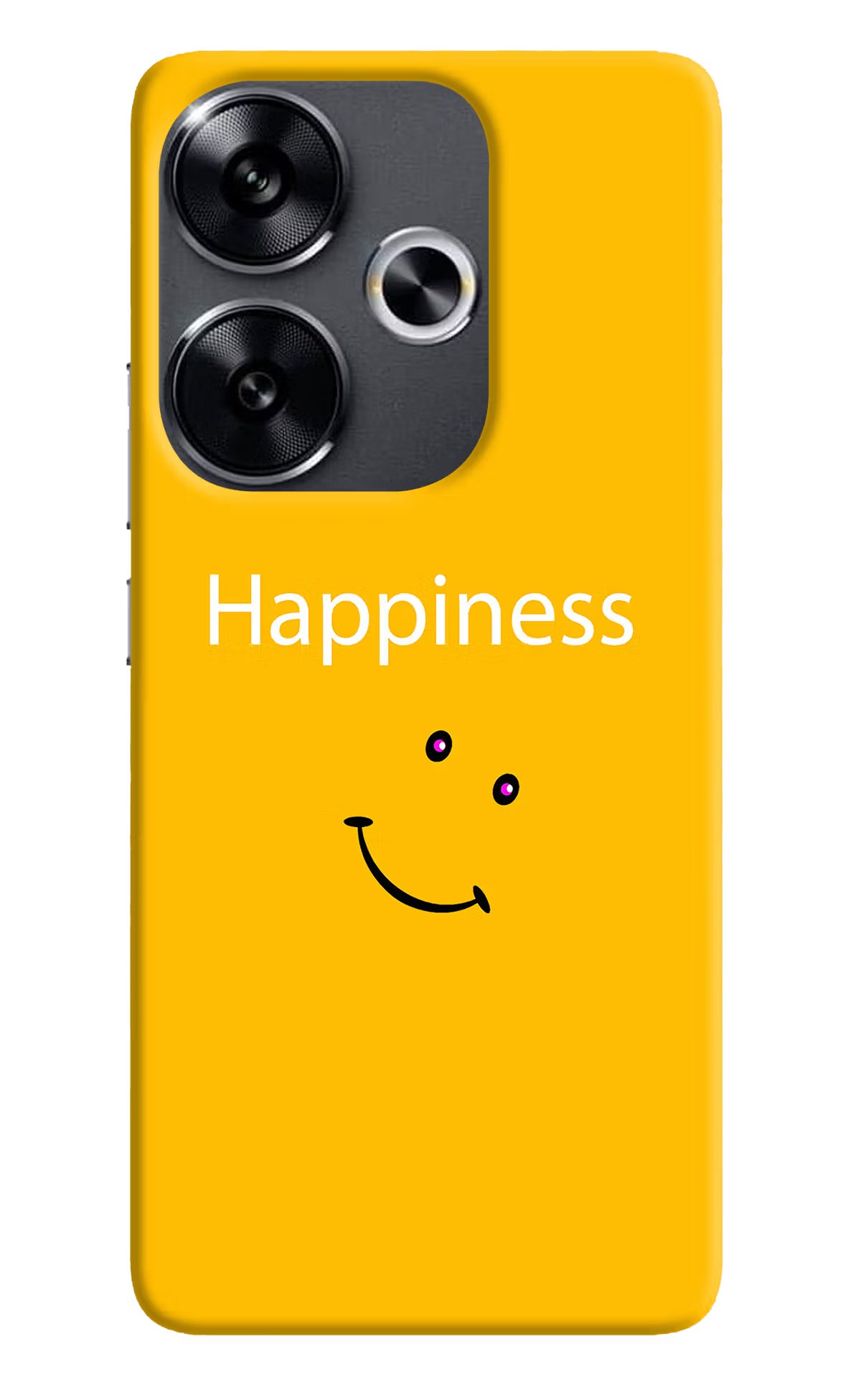 Happiness With Smiley Poco F6 5G Back Cover