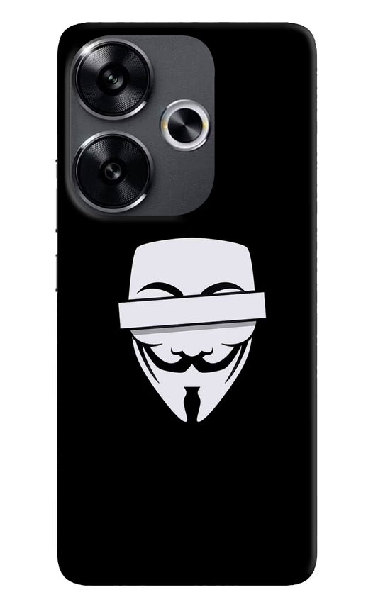 Anonymous Face Poco F6 5G Back Cover