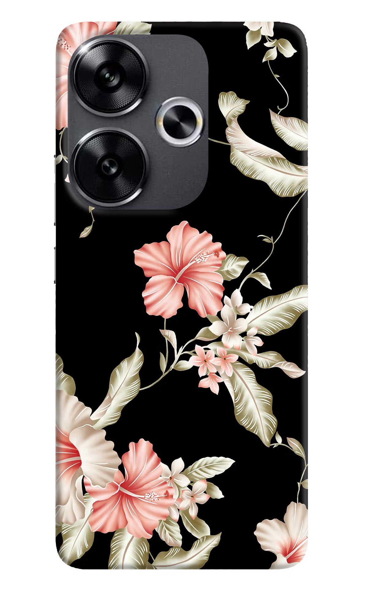 Flowers Poco F6 5G Back Cover