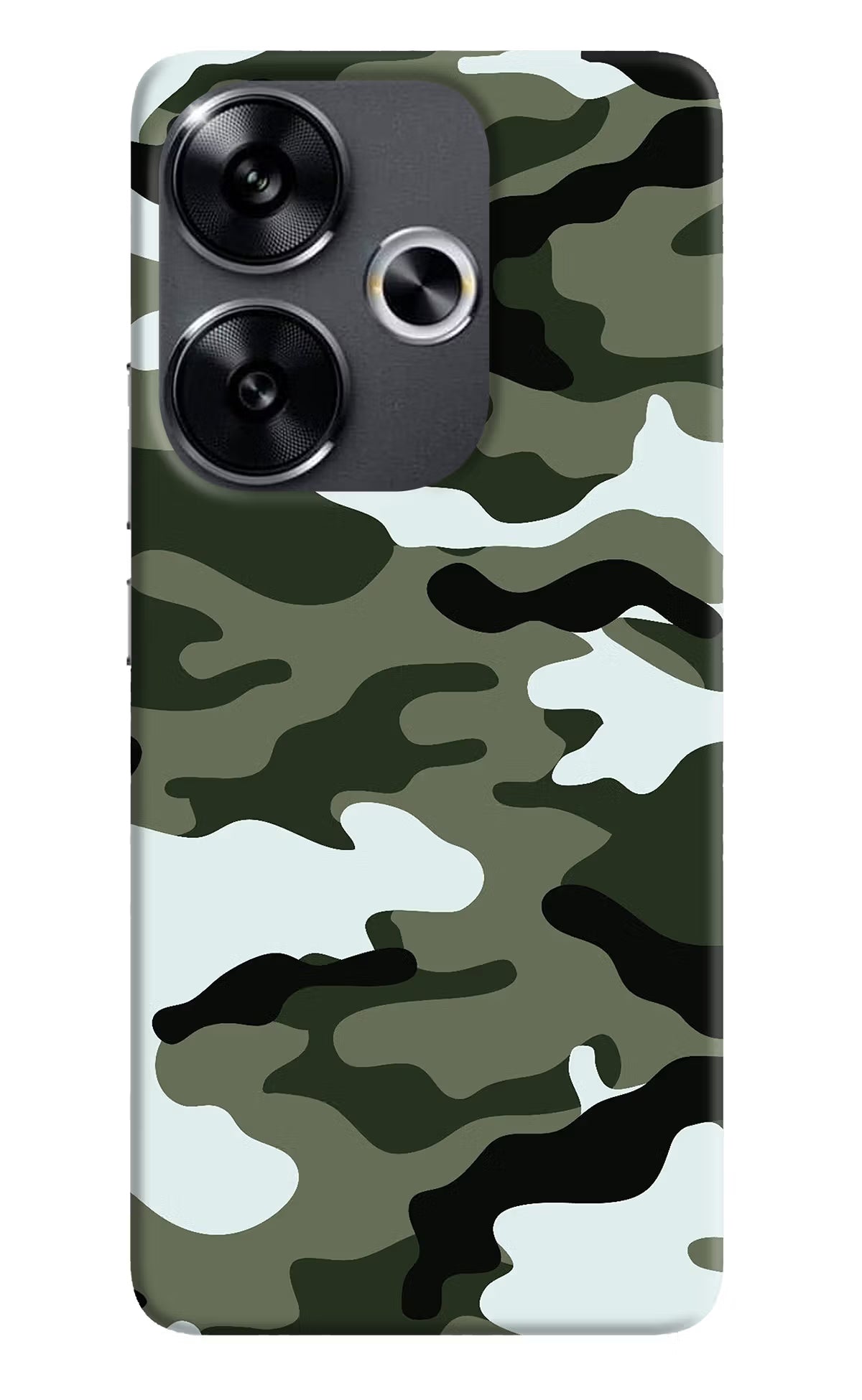Camouflage Poco F6 5G Back Cover