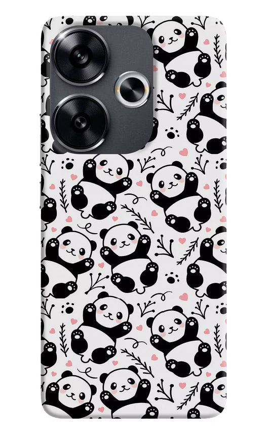 Cute Panda Poco F6 5G Back Cover