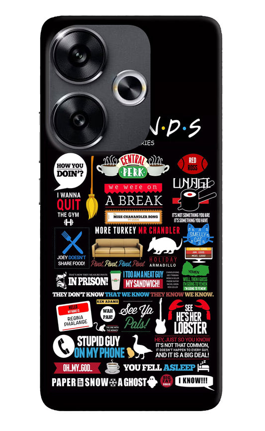 FRIENDS Poco F6 5G Back Cover