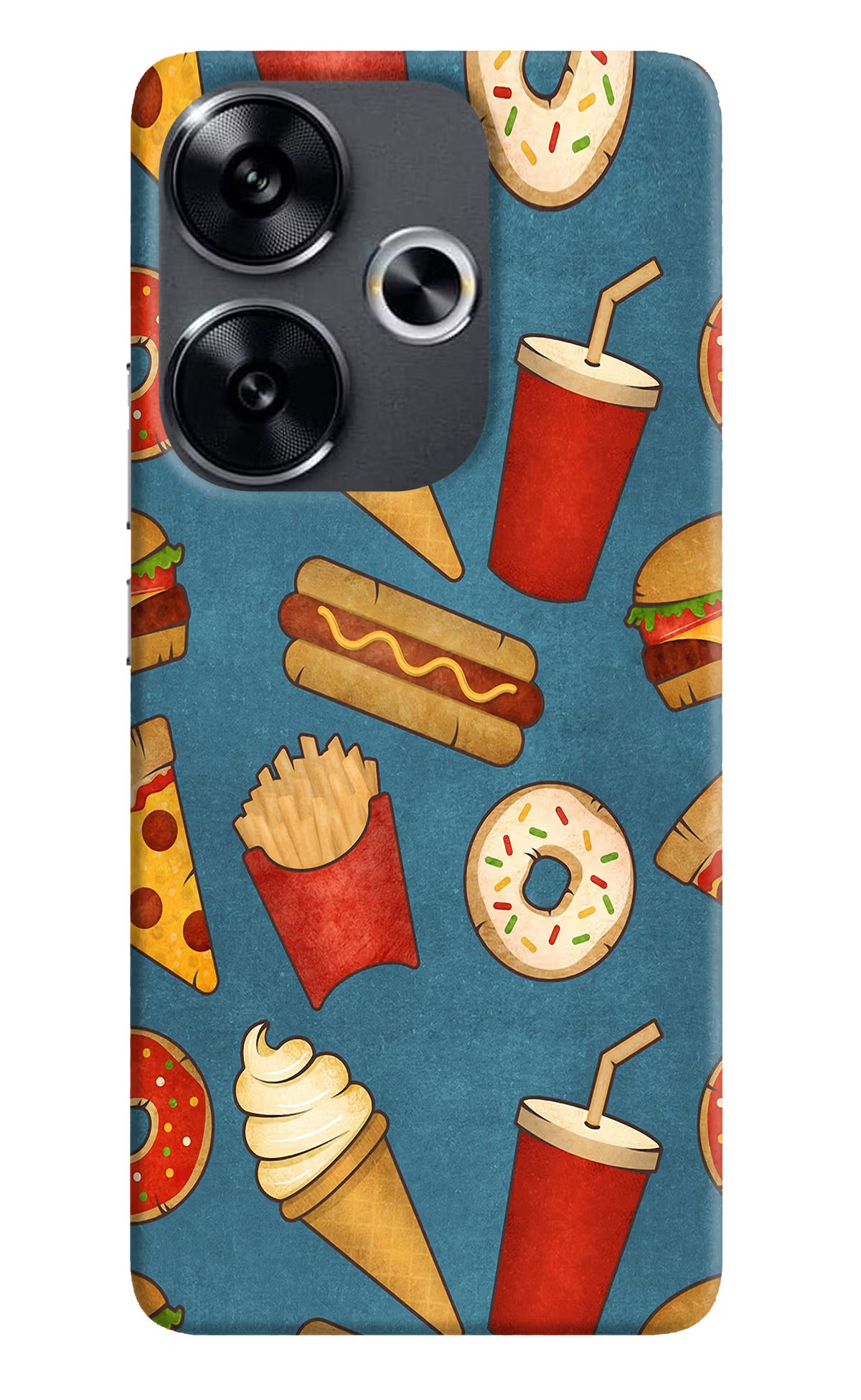 Foodie Poco F6 5G Back Cover