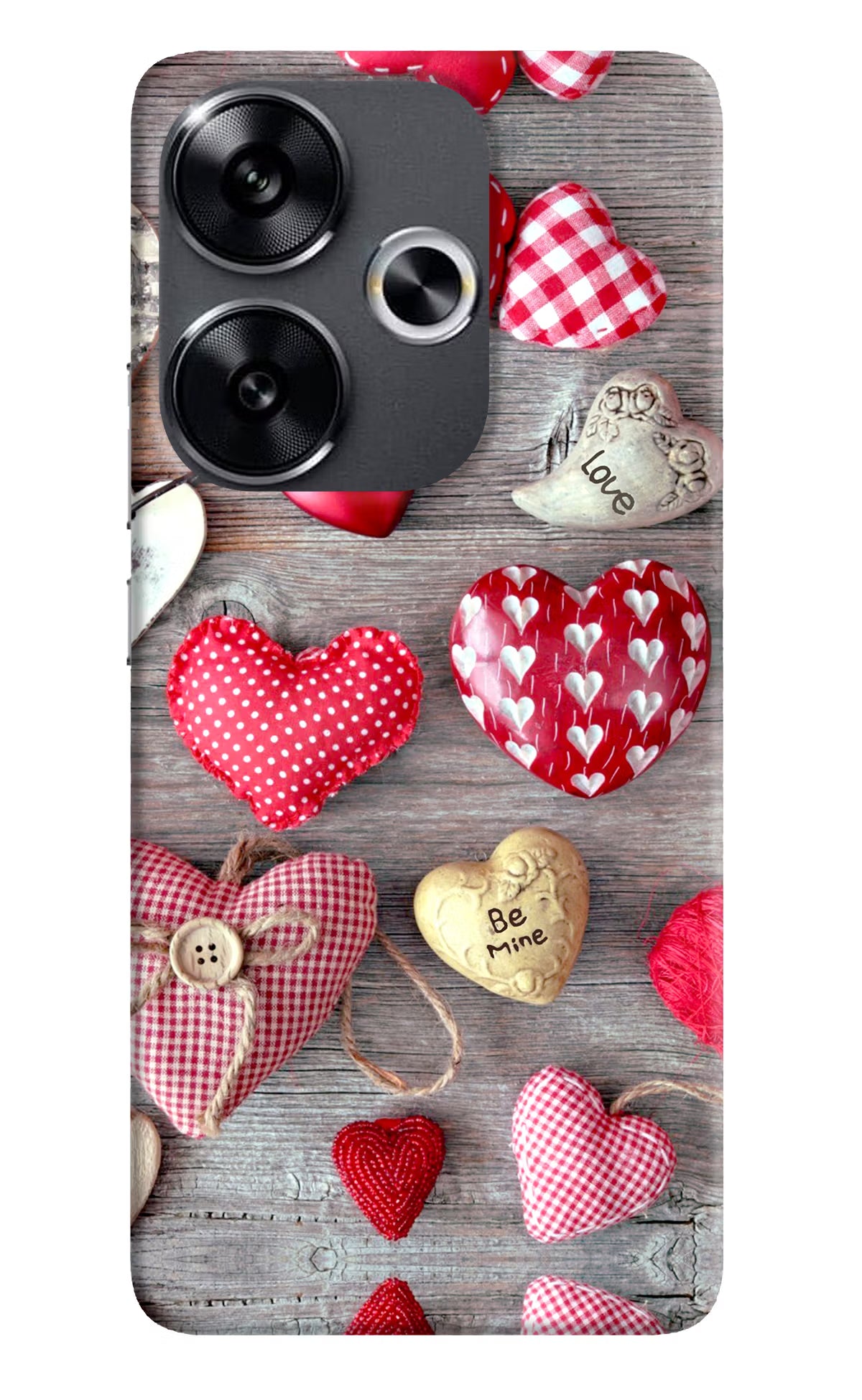 Love Wallpaper Poco F6 5G Back Cover