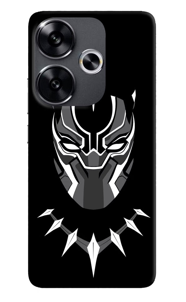 Black Panther Poco F6 5G Back Cover