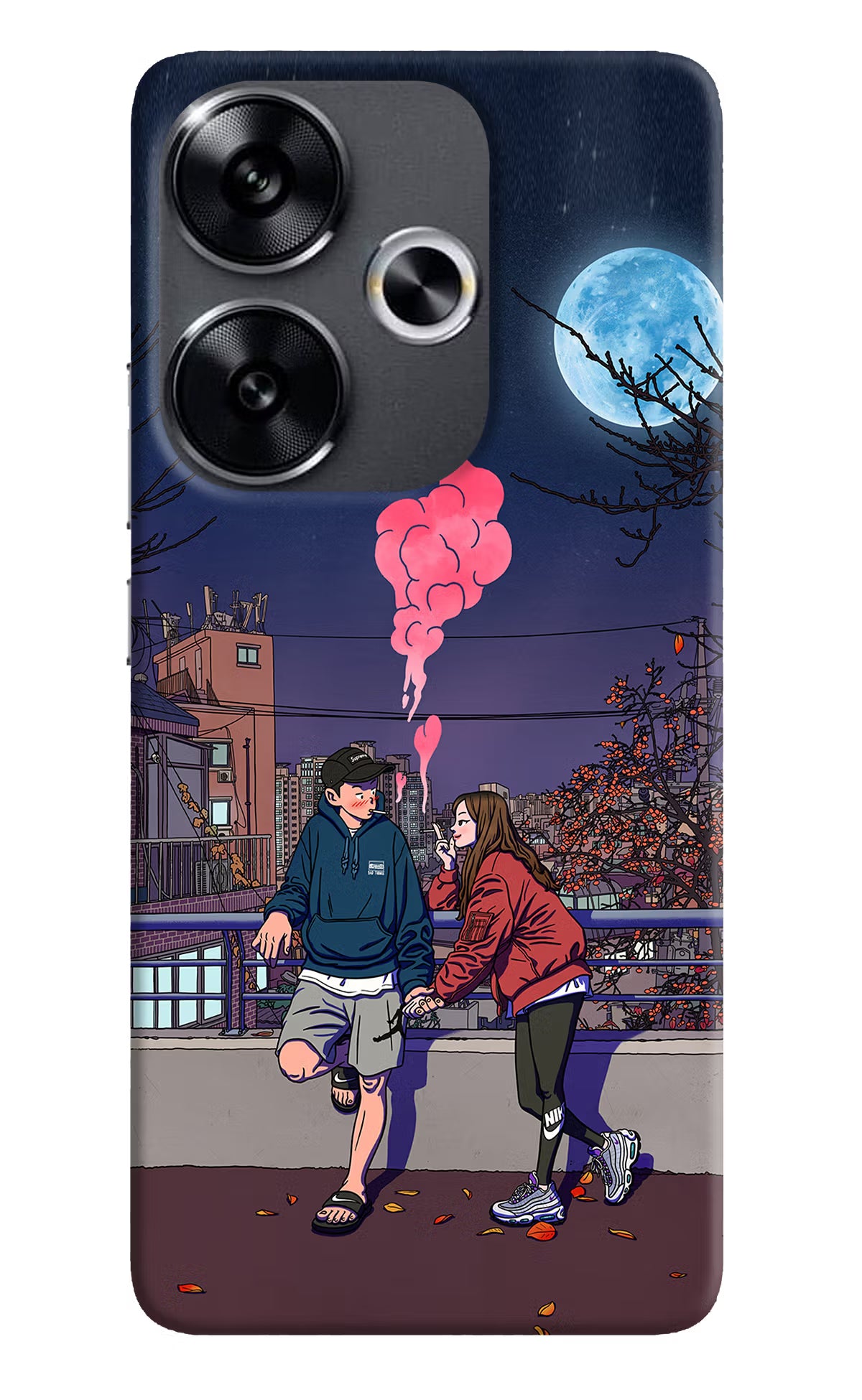 Chilling Couple Poco F6 5G Back Cover