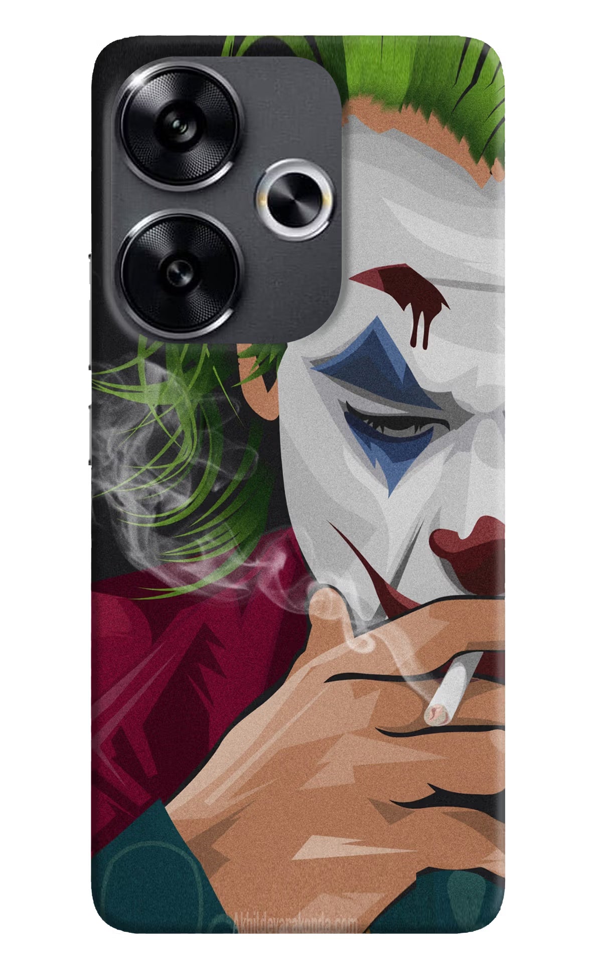 Joker Smoking Poco F6 5G Back Cover
