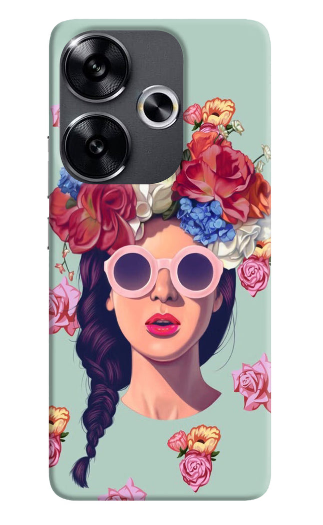 Pretty Girl Poco F6 5G Back Cover
