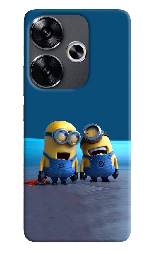 Minion Laughing Poco F6 5G Back Cover