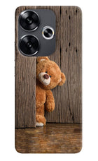 Teddy Wooden Poco F6 5G Back Cover
