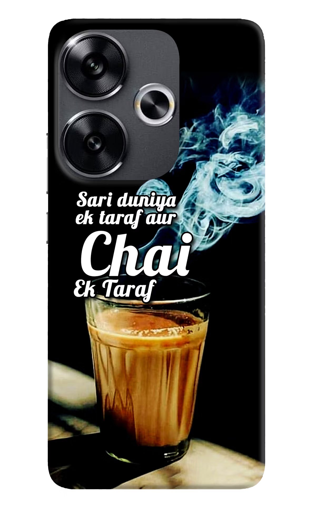 Chai Ek Taraf Quote Poco F6 5G Back Cover