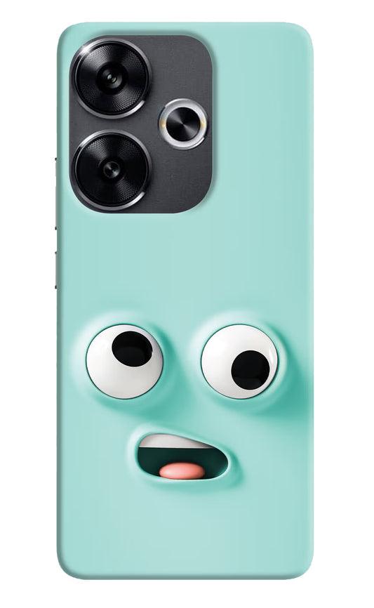 Funny Cartoon Poco F6 5G Back Cover