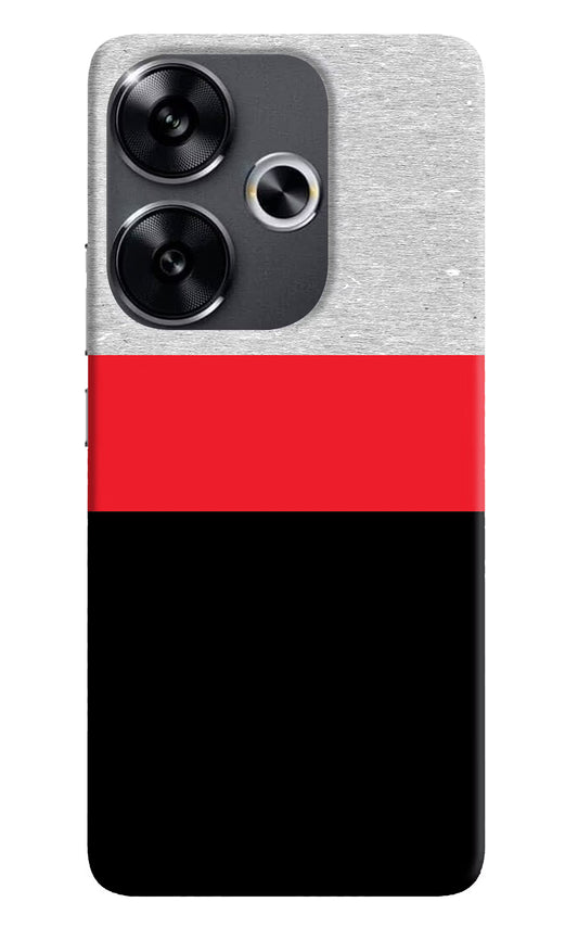 Tri Color Pattern Poco F6 5G Back Cover