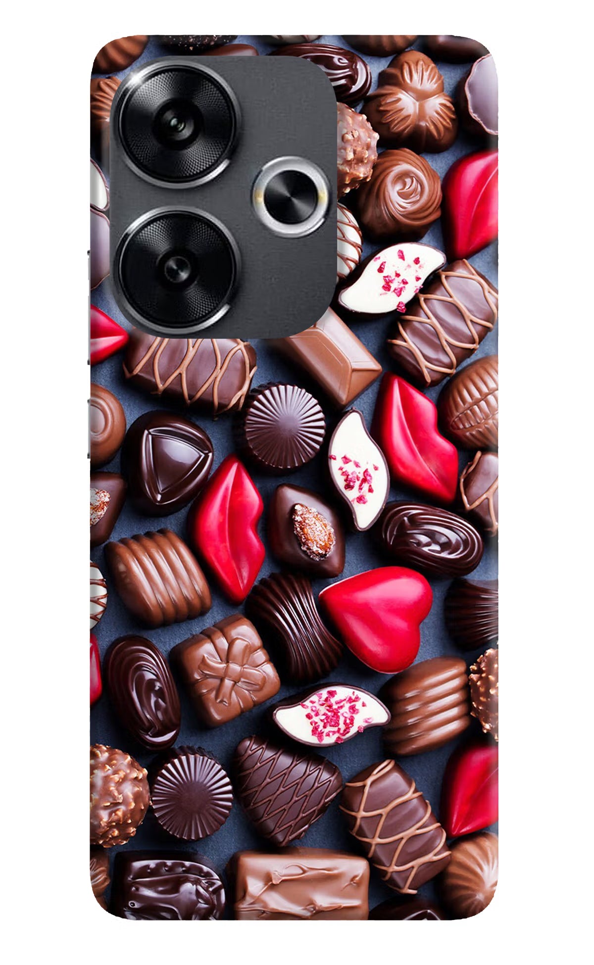 Chocolates Poco F6 5G Back Cover