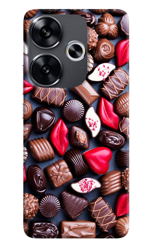 Chocolates Poco F6 5G Back Cover