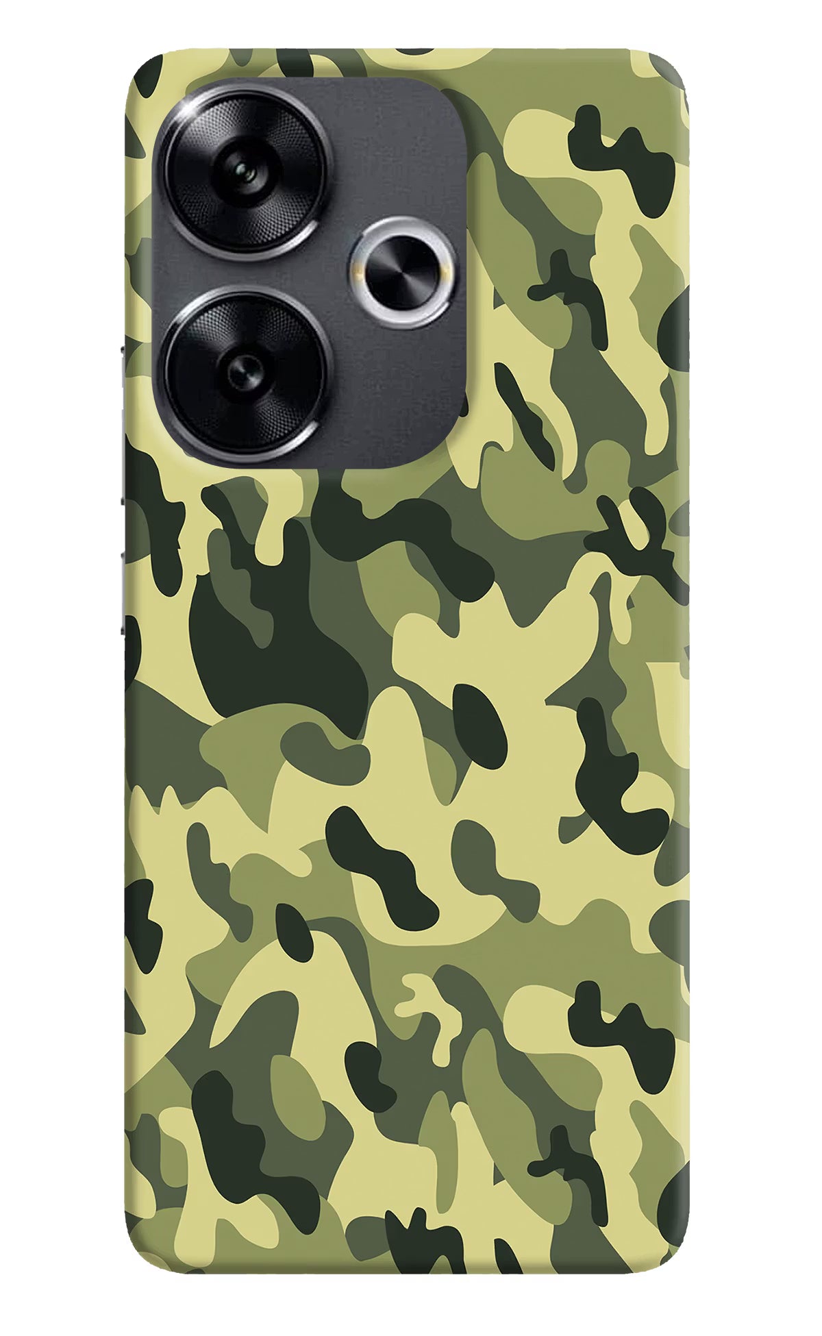 Camouflage Poco F6 5G Back Cover