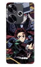 Demon Slayer Poco F6 5G Back Cover