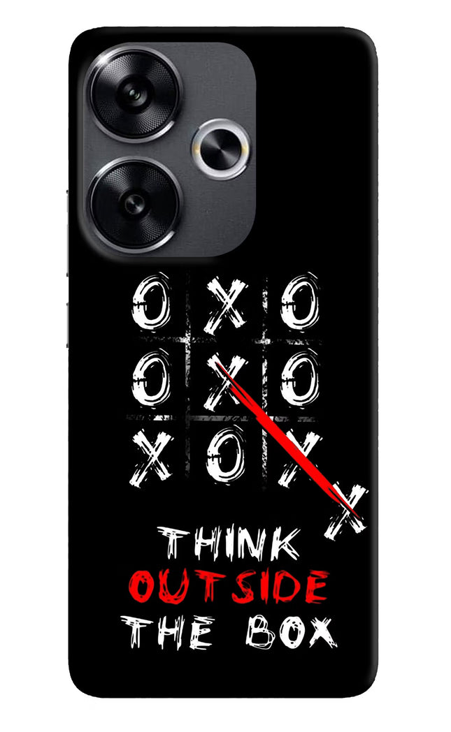Think out of the BOX Poco F6 5G Back Cover