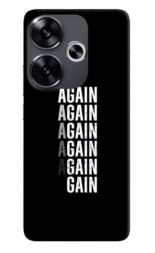 Again Again Gain Poco F6 5G Back Cover