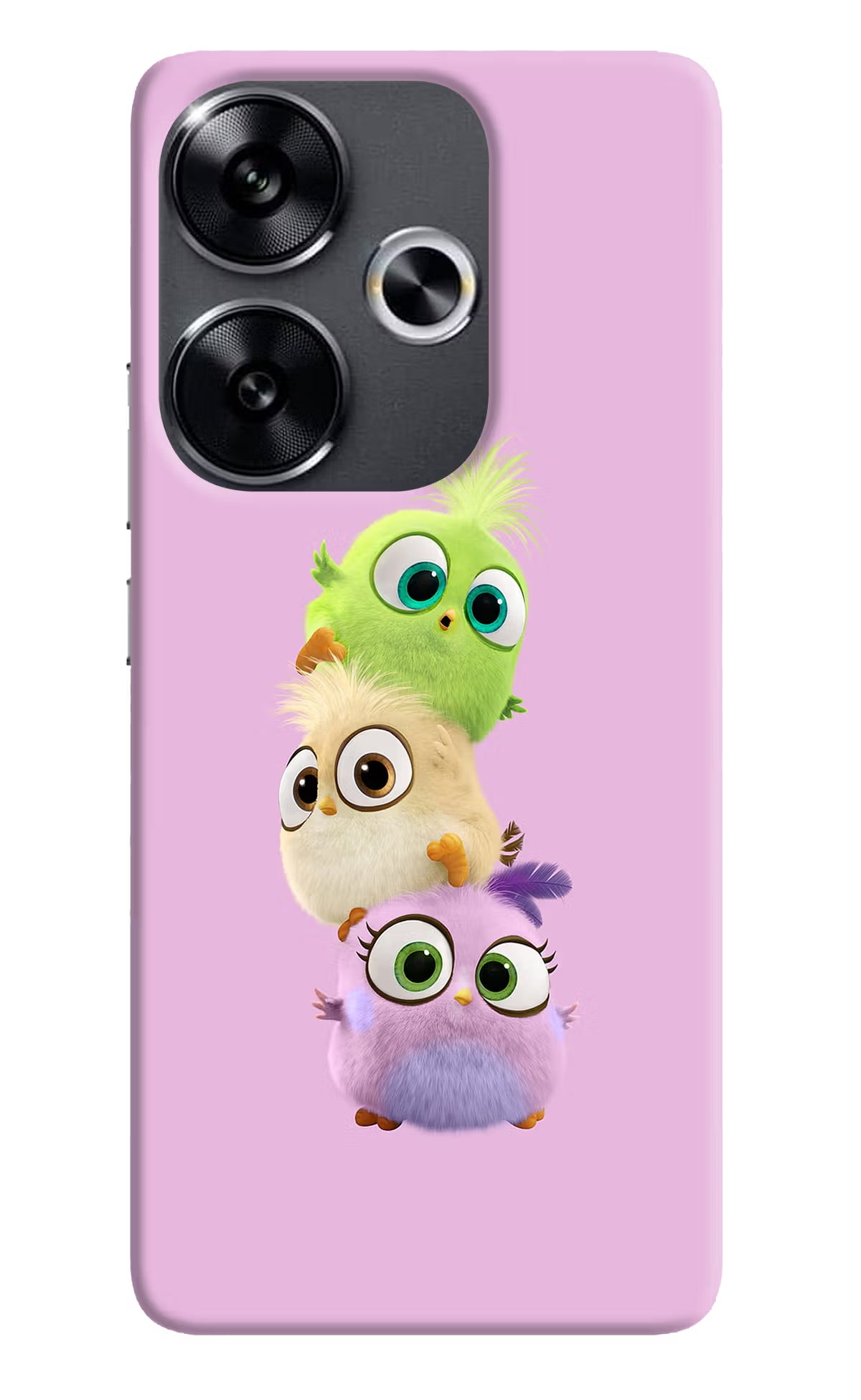 Cute Little Birds Poco F6 5G Back Cover