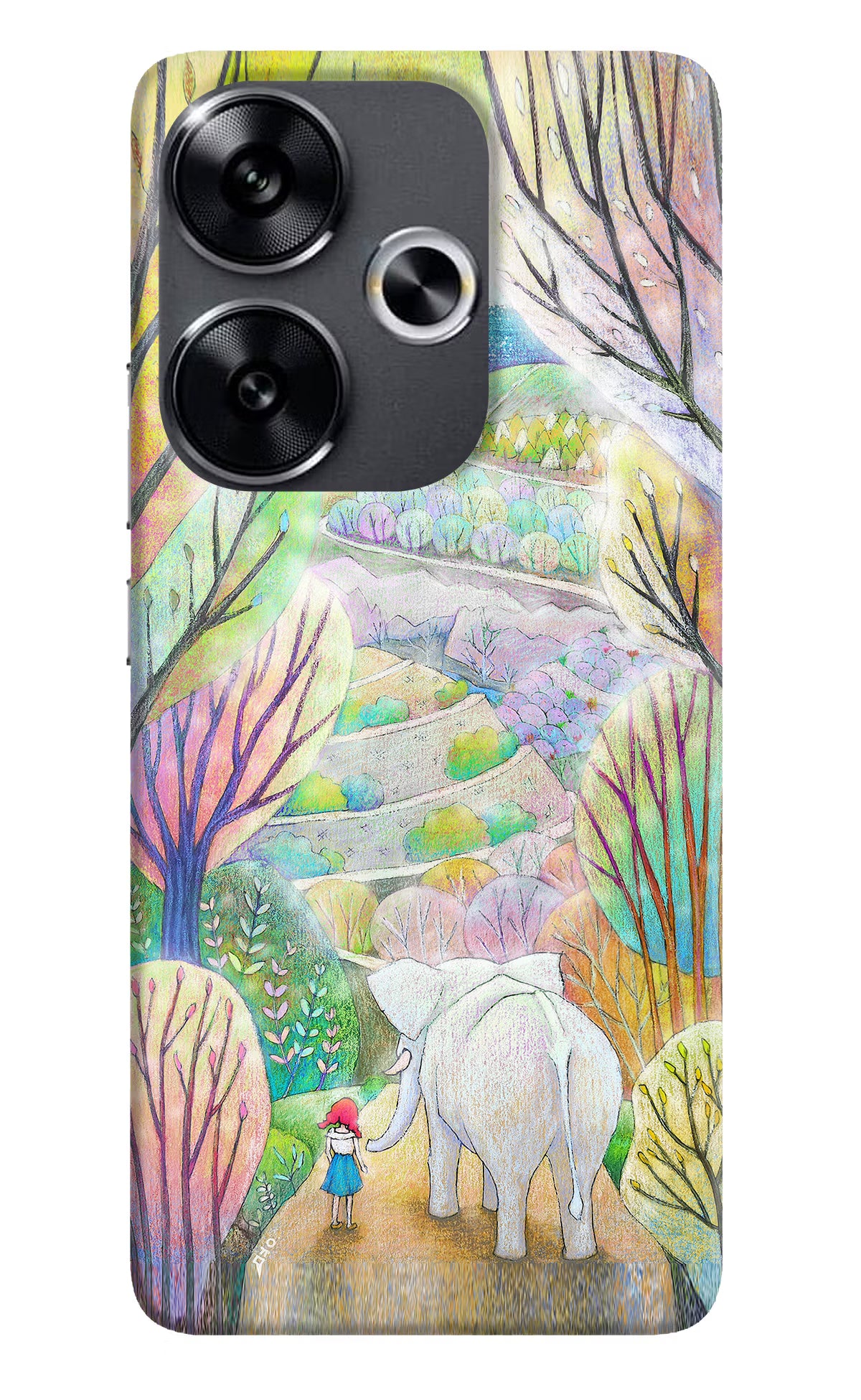 Nature Painting Poco F6 5G Back Cover