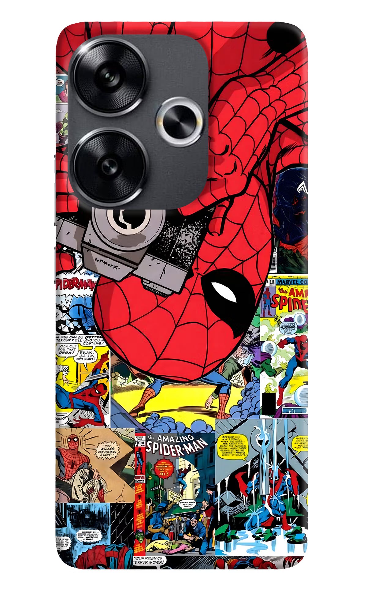 Spider Man Poco F6 5G Back Cover