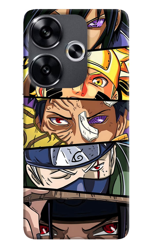 Naruto Character Poco F6 5G Back Cover