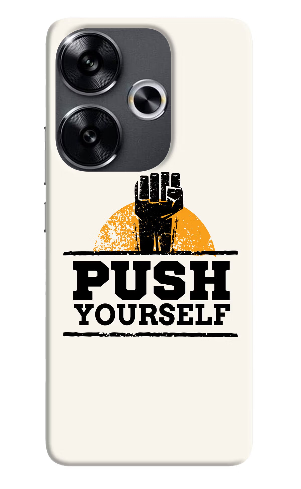 Push Yourself Poco F6 5G Back Cover