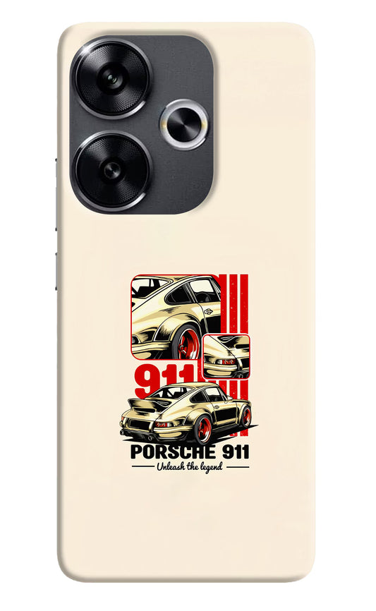 Classic Porsche 911 Poco F6 5G Back Cover
