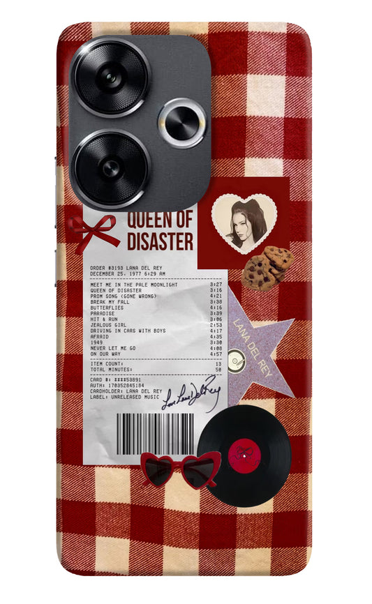 Queen of Disaster Poco F6 5G Back Cover