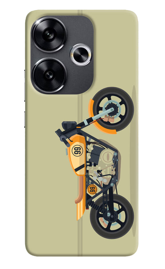 Vertical Speedster Poco F6 5G Back Cover