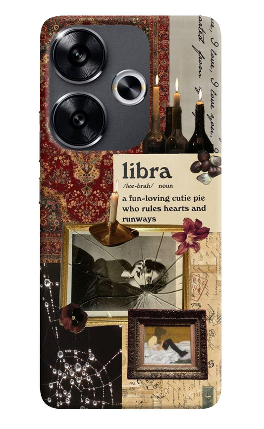 Libra Zodiac Poco F6 5G Hard Case Back Cover by Casekaro