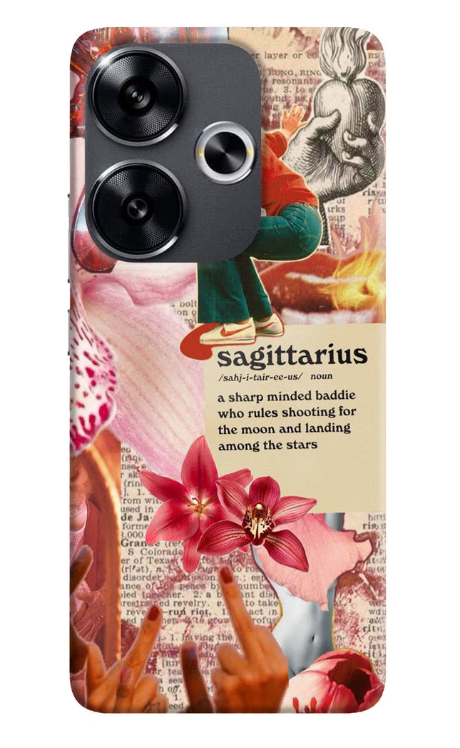 Sagittarius Zodiac Poco F6 5G Hard Case Back Cover by Casekaro