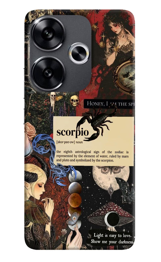 Scorpio Zodiac Poco F6 5G Hard Case Back Cover by Casekaro