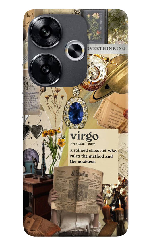 Virgo Zodiac Poco F6 5G Hard Case Back Cover by Casekaro
