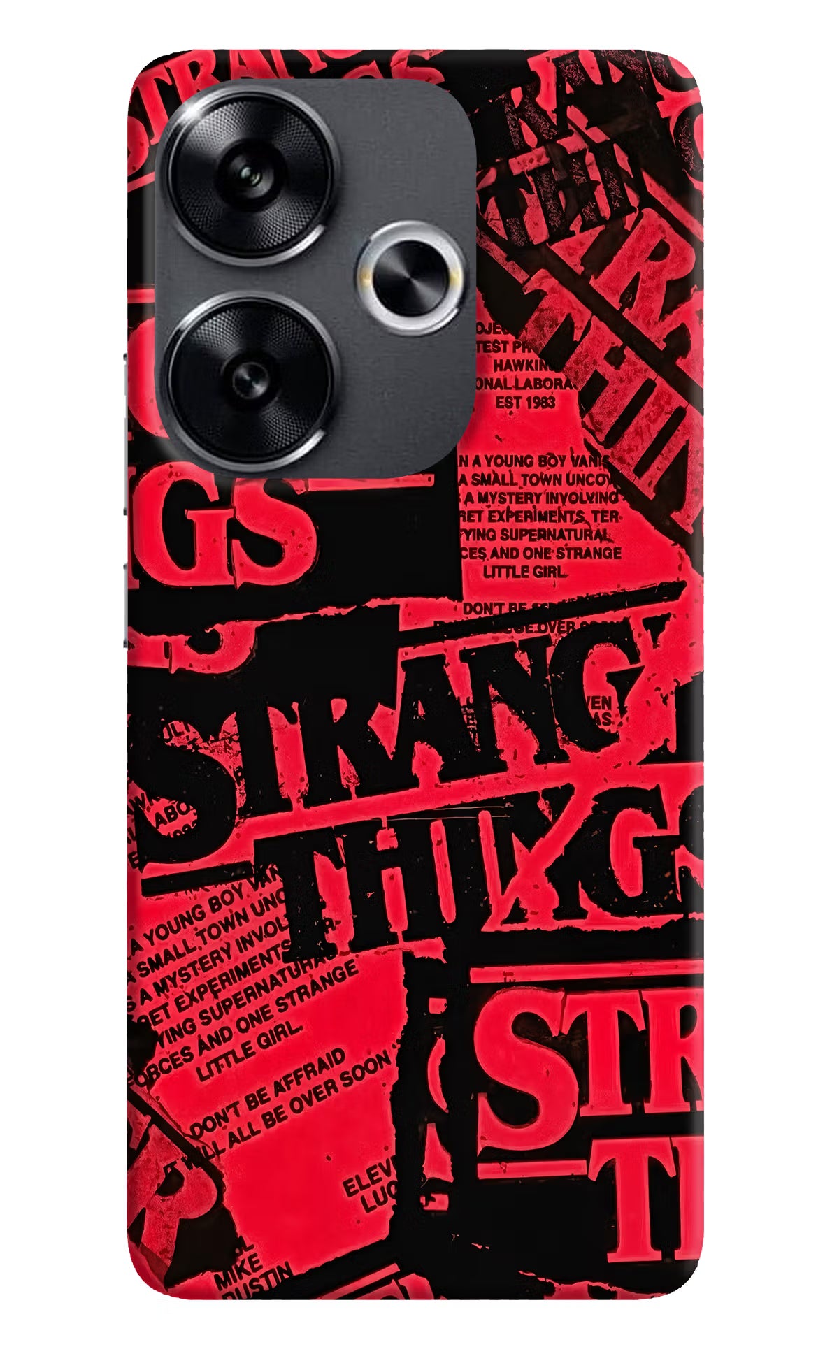 Ordinary Things Poco F6 5G Hard Case Back Cover by Casekaro