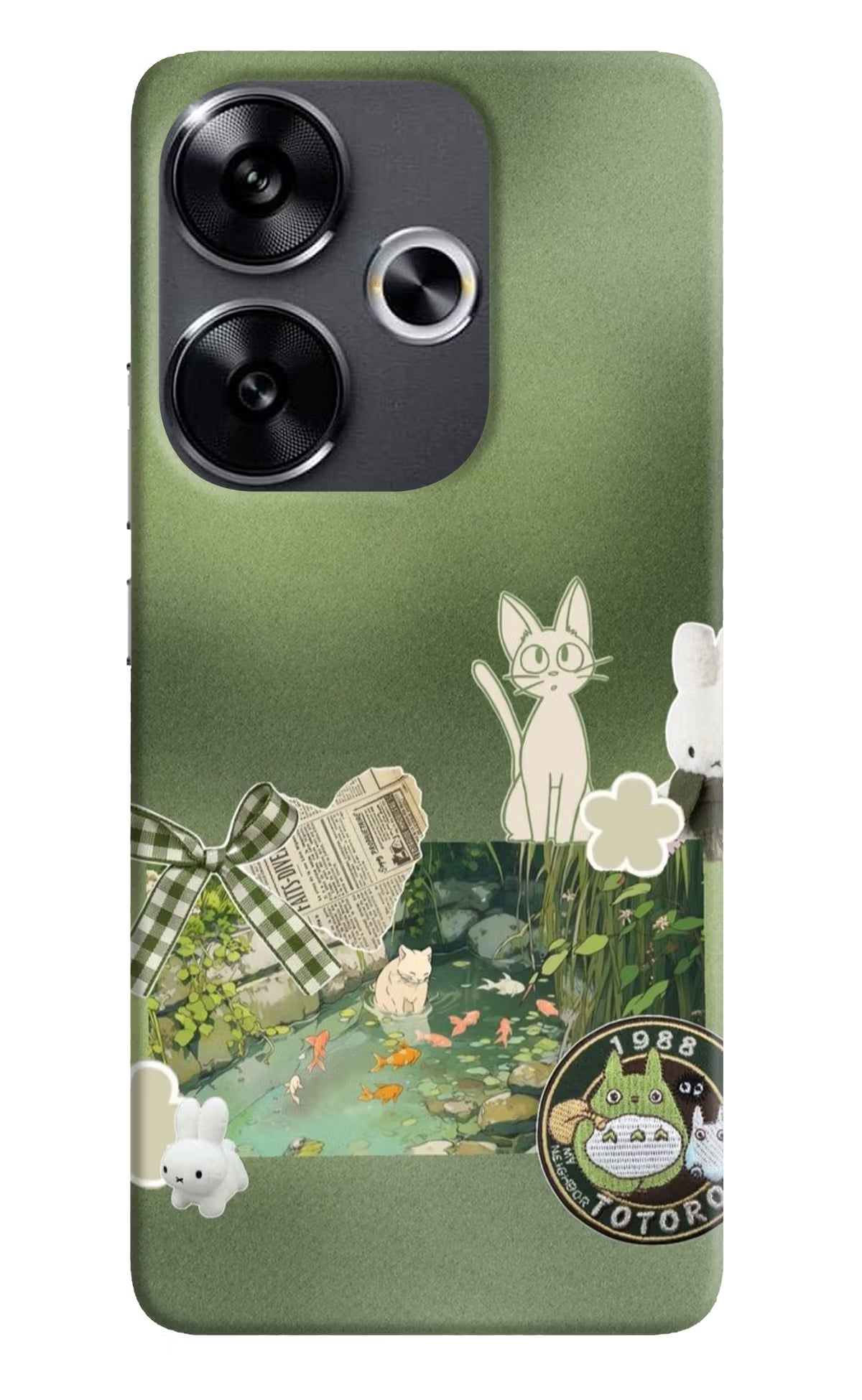 Aesthetic anime Poco F6 5G Back Cover