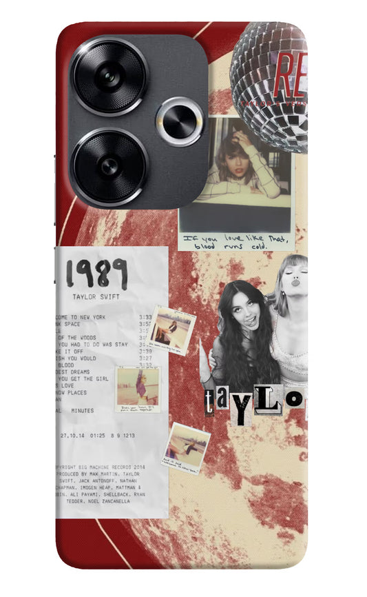 Taylor Swift Poco F6 5G Hard Case Back Cover by Casekaro