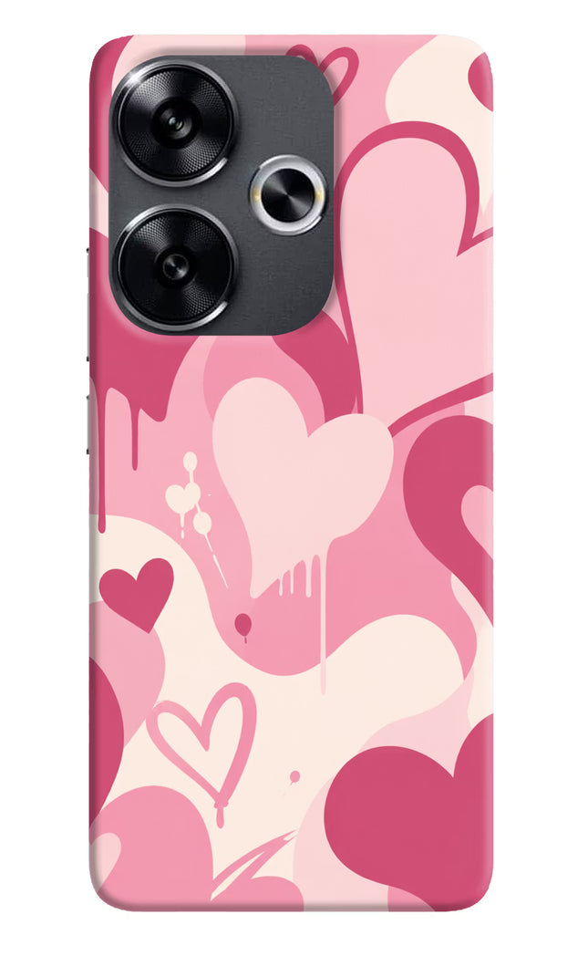 Hearty case Poco F6 5G Hard Case Back Cover by Casekaro