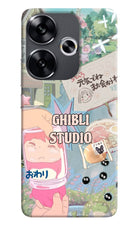 Studio Ghibli Poco F6 5G Hard Case Back Cover by Casekaro